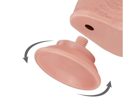 9.5'' Sliding Skin Dual Layer Dong - 2