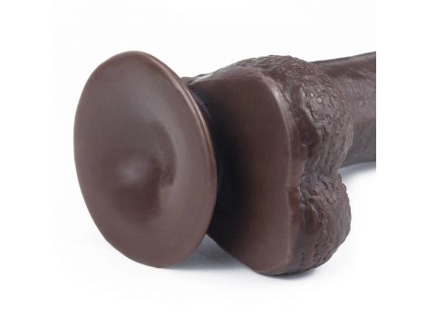 7'' Sliding Skin Dual Layer Dong - Black - 5