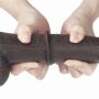 9'' Sliding Skin Dual Layer Dong - Black - 13