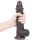 9'' Sliding Skin Dual Layer Dong - Black
