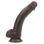 9.0'' Sliding Skin Dual Layer Dong - Black - 5