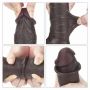 7.8'' Sliding Skin Dual Layer Dong - Whole Testicle (Black) - 15