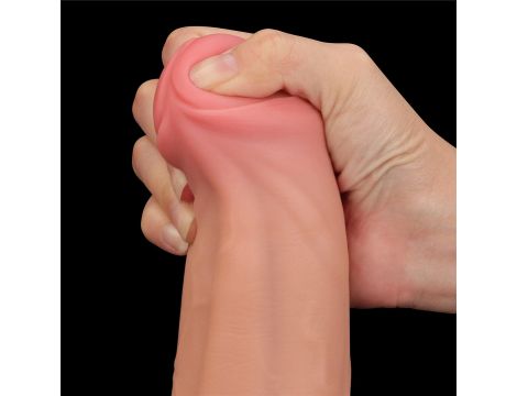11.5'' King Sized Sliding Skin Dual Layer Dong - 17