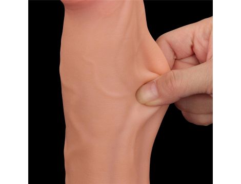 11.5'' King Sized Sliding Skin Dual Layer Dong - 15