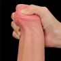 11.5'' King Sized Sliding Skin Dual Layer Dong - 18