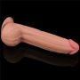 12'' King Sized Sliding Skin Dual Layer Dong - 2