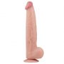 13.5'' King Sized Sliding Skin Dual Layer Dong - 2