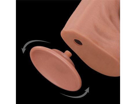 14'' King Sized Sliding Skin Dual Layer Dong - 9