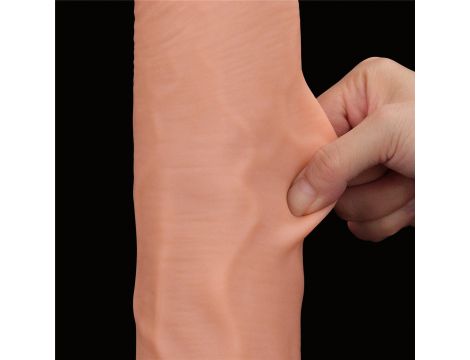 14'' King Sized Sliding Skin Dual Layer Dong - 12