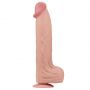 14'' King Sized Sliding Skin Dual Layer Dong - 2