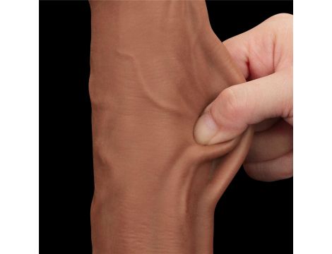 11.5'' King Sized Sliding Skin Dual Layer Dong Brown - 12