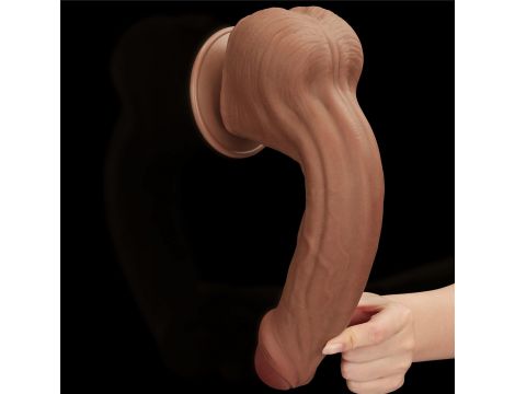 11.5'' King Sized Sliding Skin Dual Layer Dong Brown - 15