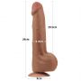 11.5'' King Sized Sliding Skin Dual Layer Dong Brown - 3