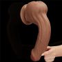 11.5'' King Sized Sliding Skin Dual Layer Dong Brown - 16
