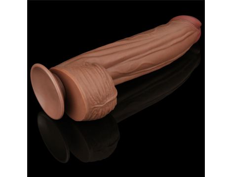 12'' King Sized Sliding Skin Dual Layer Dong Brown - 7