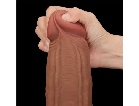 12'' King Sized Sliding Skin Dual Layer Dong Brown - 8