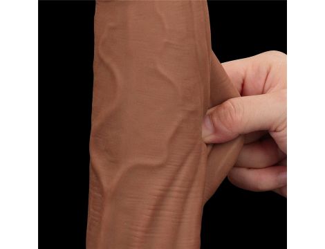 12'' King Sized Sliding Skin Dual Layer Dong Brown - 12