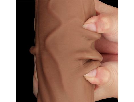 12'' King Sized Sliding Skin Dual Layer Dong Brown - 13
