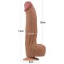 12'' King Sized Sliding Skin Dual Layer Dong Brown - 3