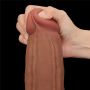 12'' King Sized Sliding Skin Dual Layer Dong Brown - 9