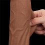12'' King Sized Sliding Skin Dual Layer Dong Brown - 13