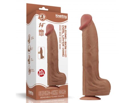 14'' King Sized Sliding Skin Dual Layer Dong Brown - 21