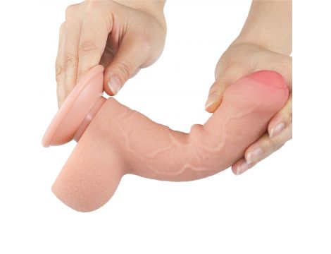 7'' Sliding Skin Dual Layer Dong Flesh