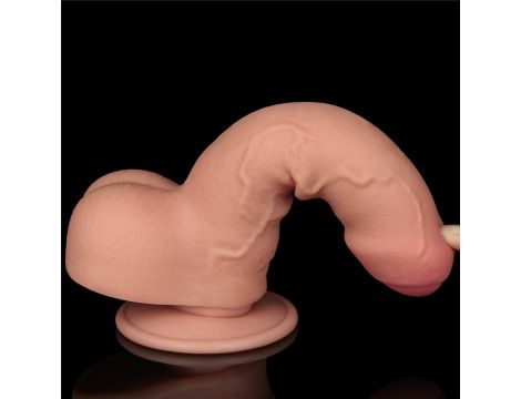 7'' Sliding Skin Dual Layer Dong Flesh - 8