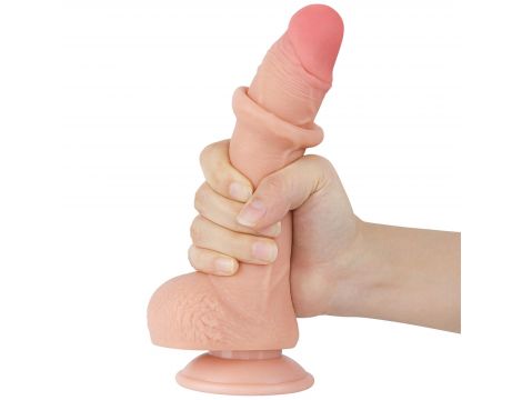 7.5'' Sliding Skin Dual Layer Dong Flesh - 3