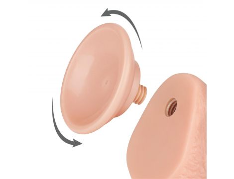 7.5'' Sliding Skin Dual Layer Dong Flesh - 6