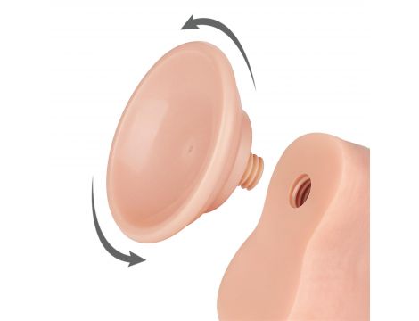 8'' Sliding Skin Dual Layer Dong Flesh - 4