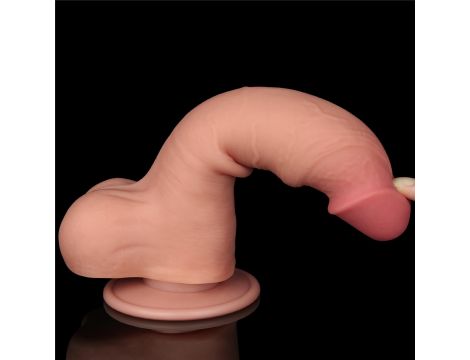 8'' Sliding Skin Dual Layer Dong Flesh - 8