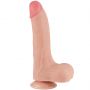 Dildo realistyczne Lovetoy dwuwarstwowe z przesuwającą się skórą 8.5 cala - 2