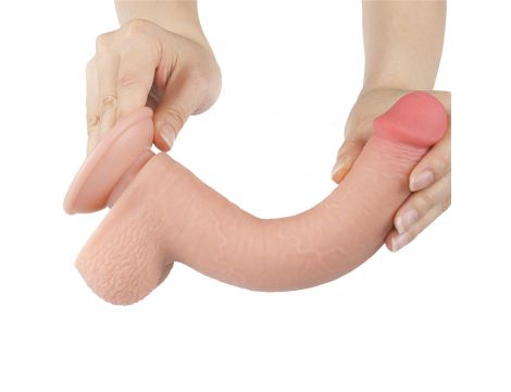 9'' Sliding Skin Dual Layer Dong Flesh - 2