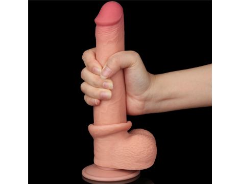 9'' Sliding Skin Dual Layer Dong Flesh - 9