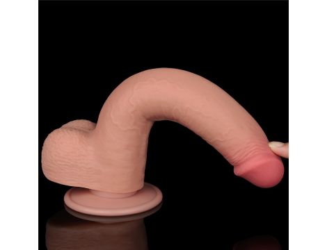 9'' Sliding Skin Dual Layer Dong Flesh - 8