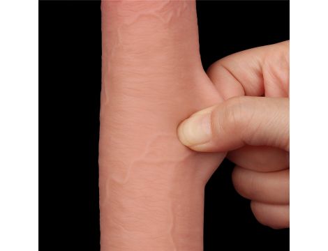9'' Sliding Skin Dual Layer Dong Flesh - 14