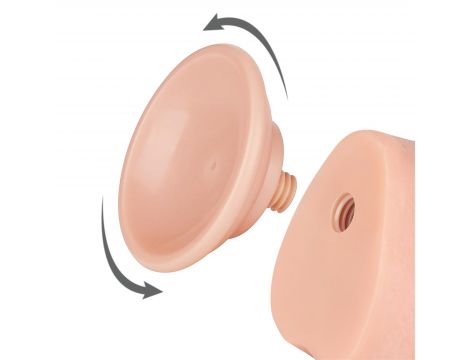9.5'' Sliding Skin Dual Layer Dong Flesh - 5