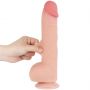 9.5'' Sliding Skin Dual Layer Dong Flesh - 7