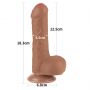 7'' Sliding Skin Dual Layer Dong Brown - 3