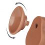 7'' Sliding Skin Dual Layer Dong Brown - 6