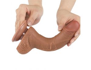 7.5'' Sliding Skin Dual Layer Dong Brown