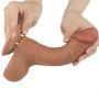 7.5'' Sliding Skin Dual Layer Dong Brown - 5