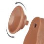 7.5'' Sliding Skin Dual Layer Dong Brown - 7