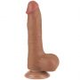 8'' Sliding Skin Dual Layer Dong Brown - 3