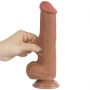 8'' Sliding Skin Dual Layer Dong Brown - 7