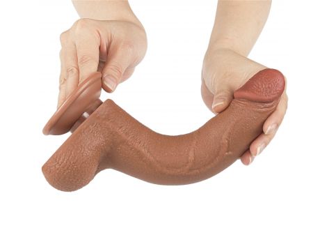 8.5'' Sliding Skin Dual Layer Dong Brown - 4
