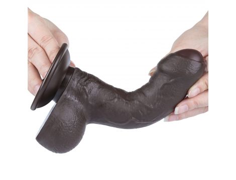 7'' Sliding Skin Dual Layer Dong Black - 3