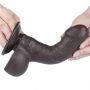 7'' Sliding Skin Dual Layer Dong Black - 4