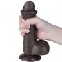 7'' Sliding Skin Dual Layer Dong Black - 11